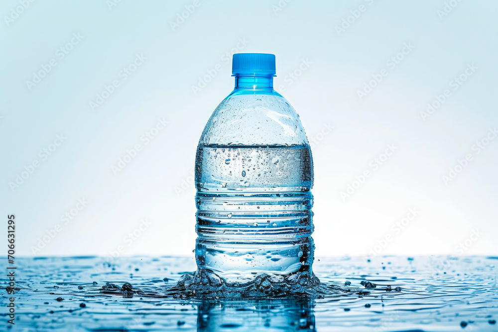 Bottle Filled with Transparent Aquatic Essence Bottle Filled with Transparent Aquatic Essence