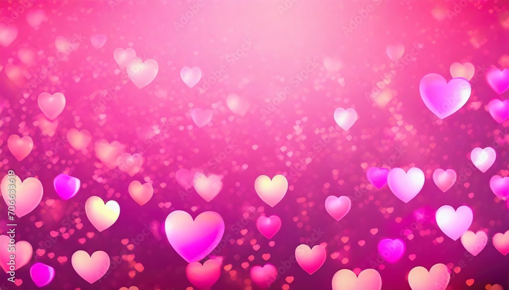 pink hearts background festive valentine background