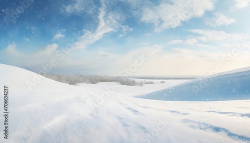 soft snow background © Irene