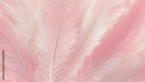 beautiful light pink feather pattern texture background