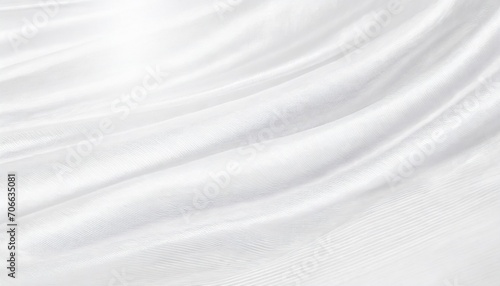 white gray satin texture that is white silver fabric silk panorama background with beautiful soft blur pattern natural © Irene