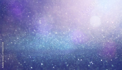 purple and blue glitter abstract backgrounf of glitter bokeh with light glitter and diamond dust subtle tonal variations photo