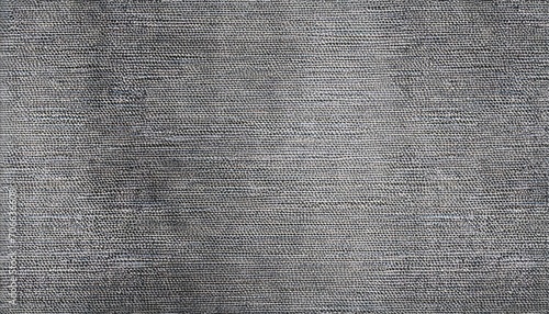 seamless trendy monochrome grey denim jeans background texture overlay closeup detail of worn and distressed faded black linen or canvas fabric pattern fashion textile background 3d rendering