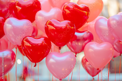 Hearts Aloft: Dreamy Balloon Backdrop