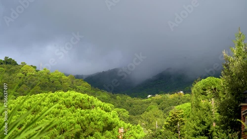 Fog in the Mountains