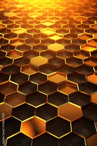 Loopable Honeycomb 3D, Animated Backgrounds