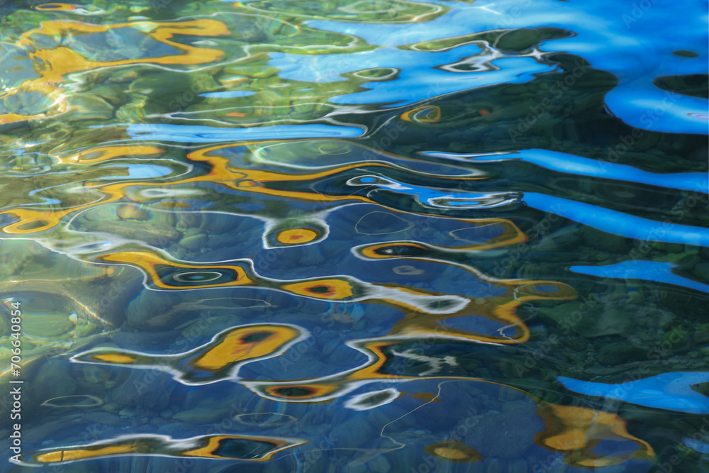 Sea waves. Summer vacation. clear azure water. Abstract texture. Beautiful view of the sea. Blue sea water background. Blue ocean background. Beautiful clear sea water. Vacation and summer concept. La