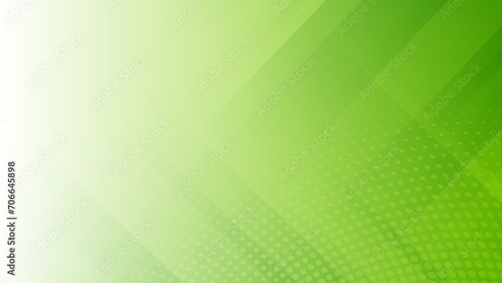 Abstract green background with square shape and halftone element. Simple and modern gradation concept. vector design graphic for poster, banner, landing page, slideshow Abstract green background with square shape and halftone element. Simple and modern gradation concept. vector design graphic for poster, banner, landing page, slideshow