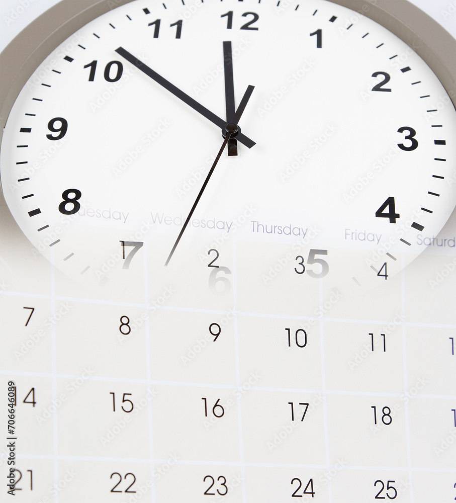 © Stillfx - Clock and calendar