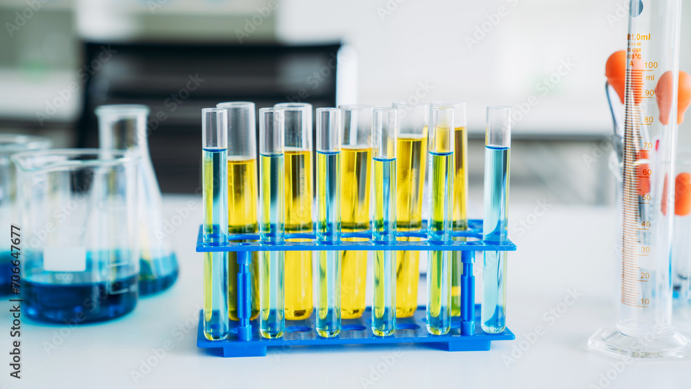 Scientific Glassware for Chemical Experimentation in a Modern Laboratory Setting. Chemistry Lab Equipment. Scientific Glassware for Chemical Experimentation in a Modern Laboratory Setting. Chemistry Lab Equipment.