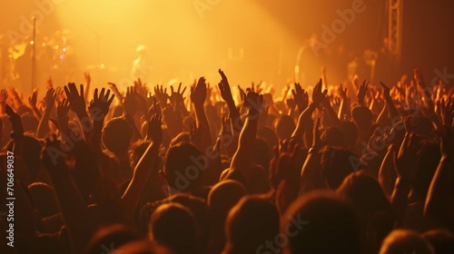 people dancing in the concert