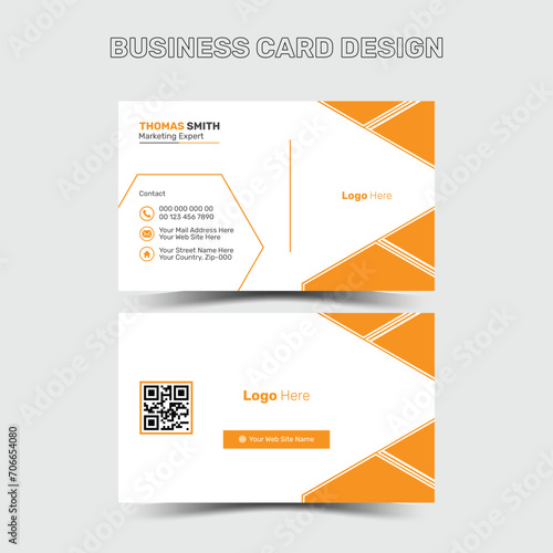 Business Card - Creative and Clean Modern Business Card Template.