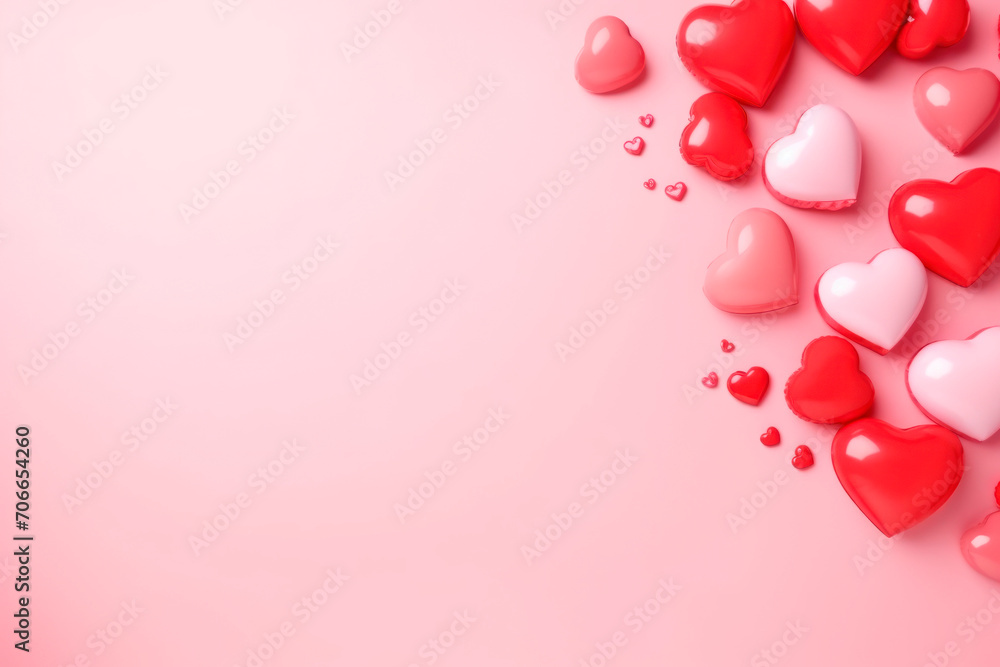 hearts background for valentine