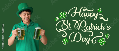 Greeting banner for St. Pat...