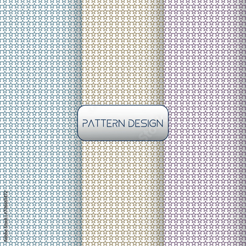 Modern and Creative Vector pattern design for clothing