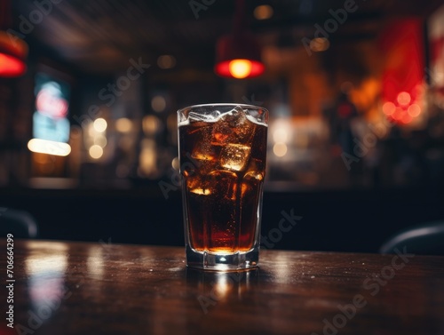 Cola Drink in a bar