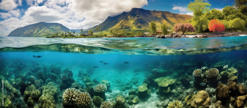 Hawaii's coral ecosystem