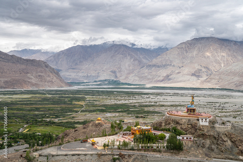 Diskit gompa, Ladakh, India, Buddhist monasteries, Tibetan Buddhism, Small Tibet photo