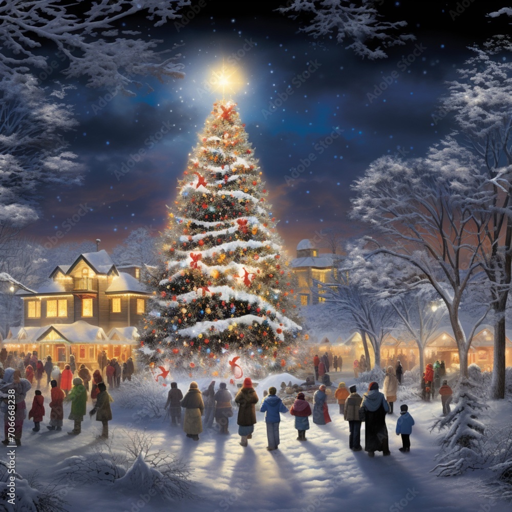 Christmas best celebration holiday different photography image Ai generated art