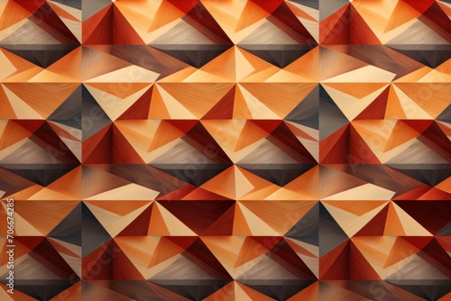 Sienna repeated geometric pattern