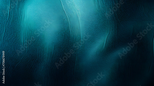 Black dark light jade petrol teal cyan sea blue green abstract wave wavy line background. Ombre gradient. Blue atoll color. Noise grain rough grungy. Matte shimmer metallic electric. Template design. photo