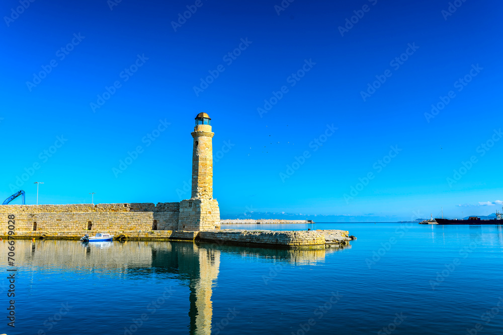 Lighthouse Rethymno Port