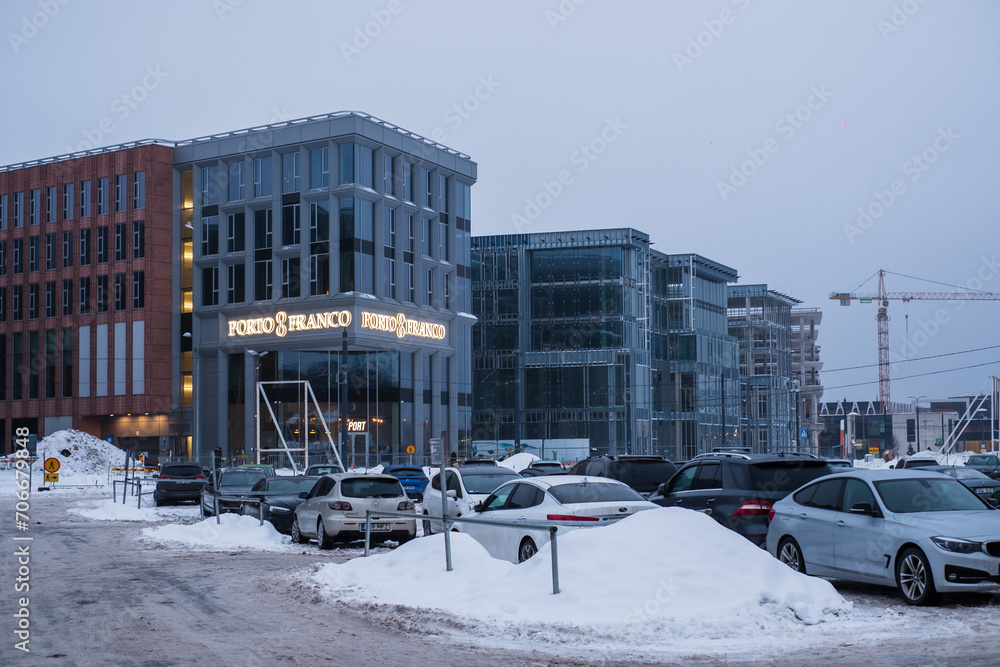 Tallinn, Estonia December 16, 2023 Porto Franco real estate