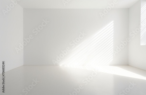 a white wall is facing some light