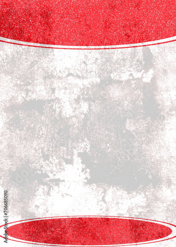 Red and white design vertical background with blank space for Your text or image, usable for social media, story, banner, poster, Ads, events, party, celebration, and various design works
