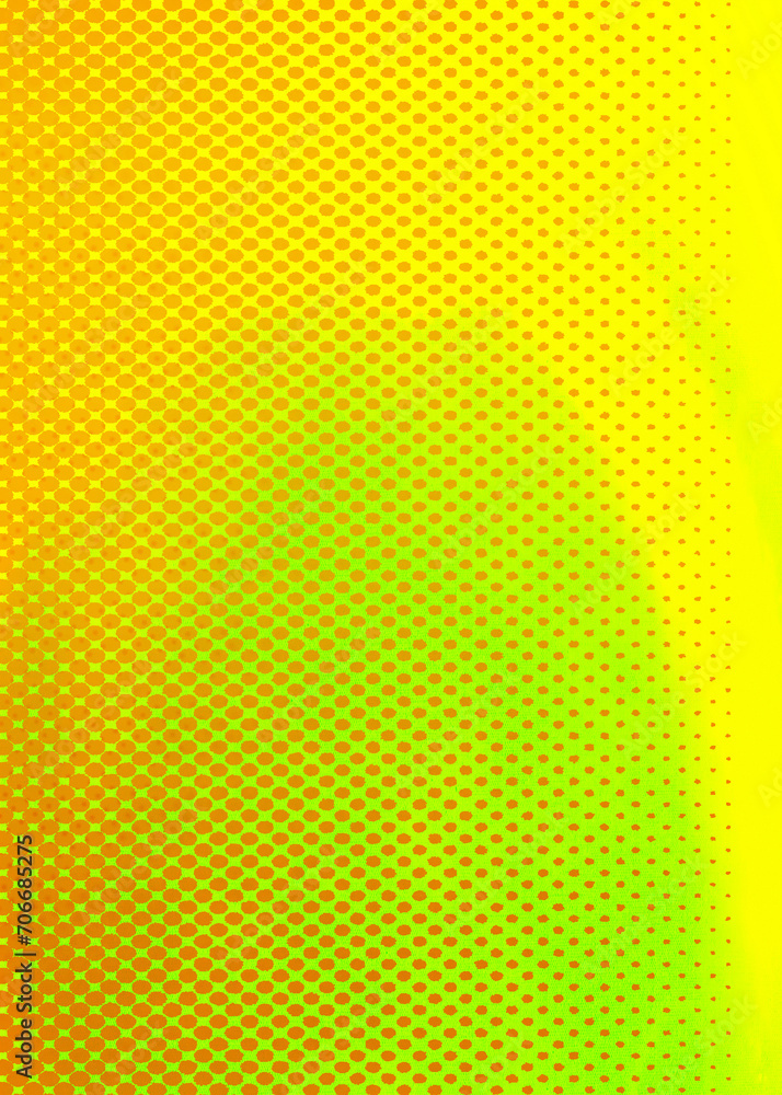 Yellow dot design vertical background with blank space for Your text or image, usable for social media, story, banner, poster, Ads, events, party, celebration, and various design works