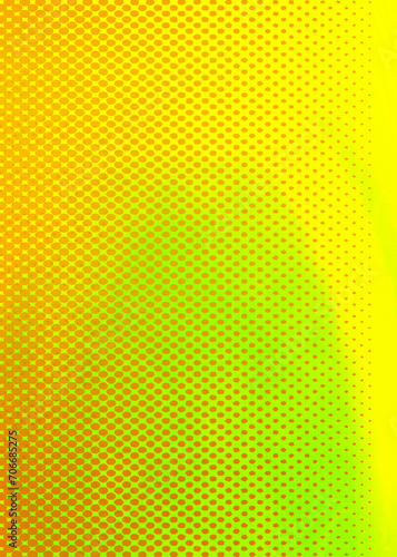 Yellow dot design vertical background with blank space for Your text or image  usable for social media  story  banner  poster  Ads  events  party  celebration  and various design works