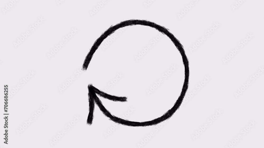 2d animation of appearance of hand-drawn arrow with boil effect. 4K video with alpha-channel. 2d animation of appearance of hand-drawn arrow with boil effect. 4K video with alpha-channel.