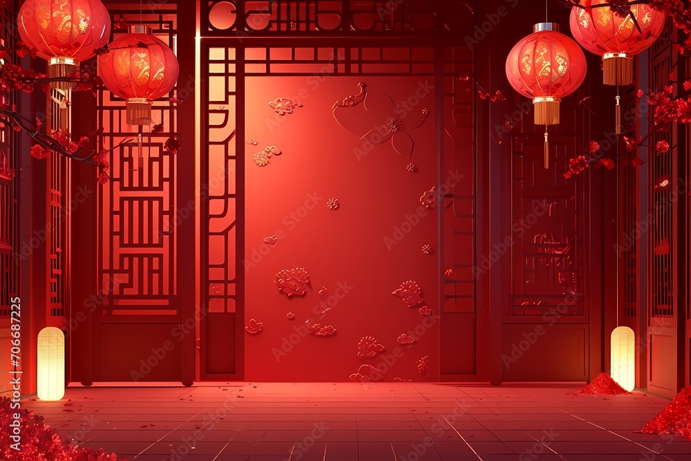 chinese new year red background, happy new year chinese.