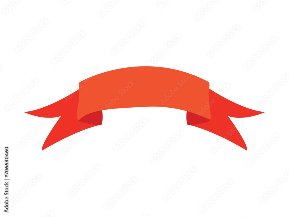 Simple red ribbon isolated on white. Tape, band. set of characters for text banner. Decorative tape. linear icon vintage banner, graphic sale badge. Simple red ribbon isolated on white. Tape, band. set of characters for text banner. Decorative tape. linear icon vintage banner, graphic sale badge.