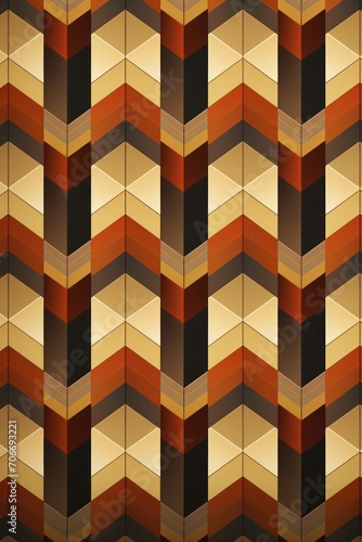 Tan repeated geometric pattern