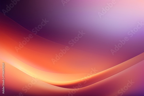 Taupe orange violet glow blurred abstract gradient on dark grainy background