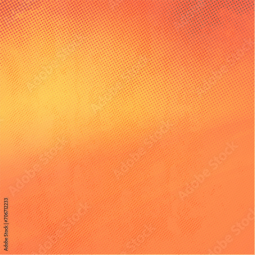 Orange square background banner for various design works with copy space for text or your images