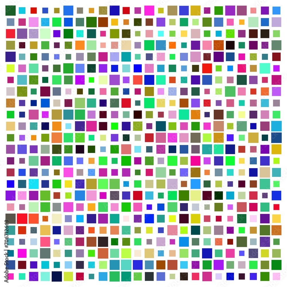 Fototapeta premium seamless pattern with coloured squares