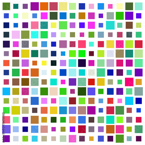 seamless pattern with coloured squares