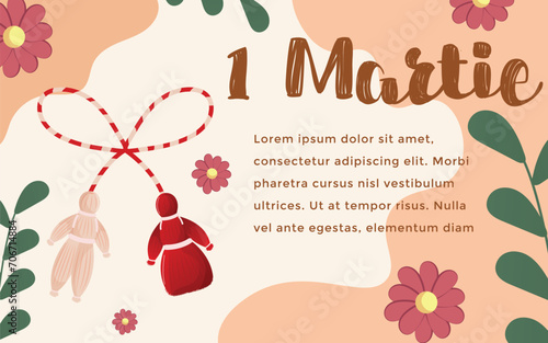 March 1 Martisor is the holiday of the first day of spring in Romania photo