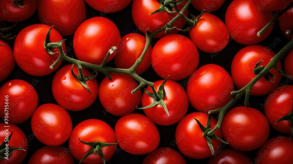 Vegetable red food ripe vegetarian tomato