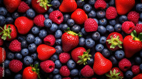 Fruit food blueberry sweet organic fresh berries raspberry healthy red