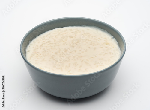Pudding of rice and milk