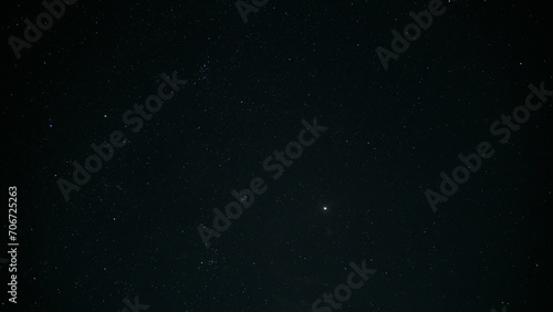 dark night sky and stars, space as background