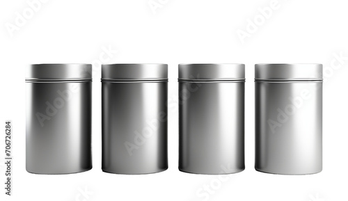 Wallpaper Mural tin can isolated on white Torontodigital.ca