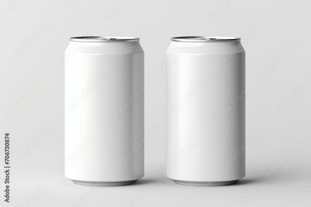 Mockup of a beer can, soda can Mockup of a beer can, soda can