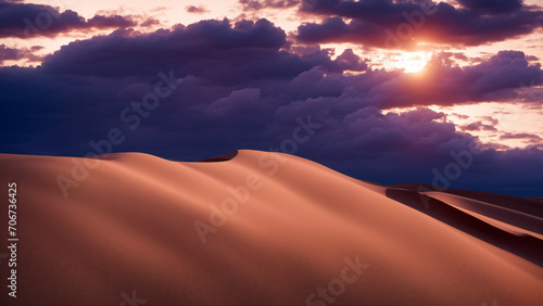 setting desert sun © Natalie