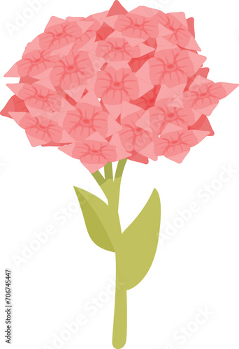 Red flower plant icon cartoon vector. Petal plant. Blossom product
