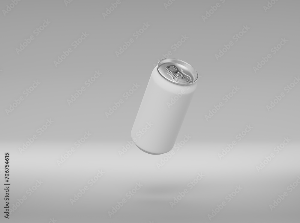 Light Background Product Photos with White Can Light Background Product Photos with White Can
