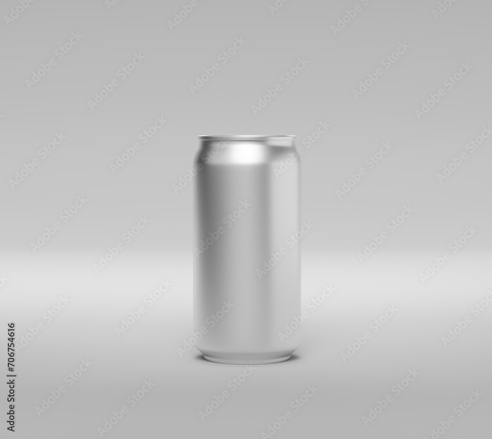 Light Background Product Photos with grey Cans for Mockup Light Background Product Photos with grey Cans for Mockup